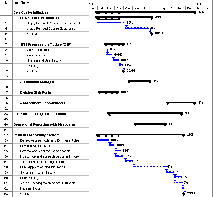 Information Management Project Plan